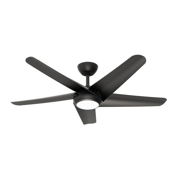 Geo 52" Led Ceiling Fan With Remote Control - Interchangable Three Or Five Blades