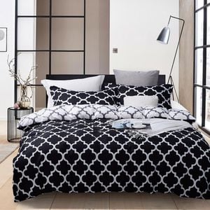 Fabric Fantastic Pendall Super King Size Quilt/doona/duvet Cover Set