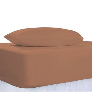 The Lighthouse Washed Cotton Combo Bedding Set With Pillowcase Super King Clay