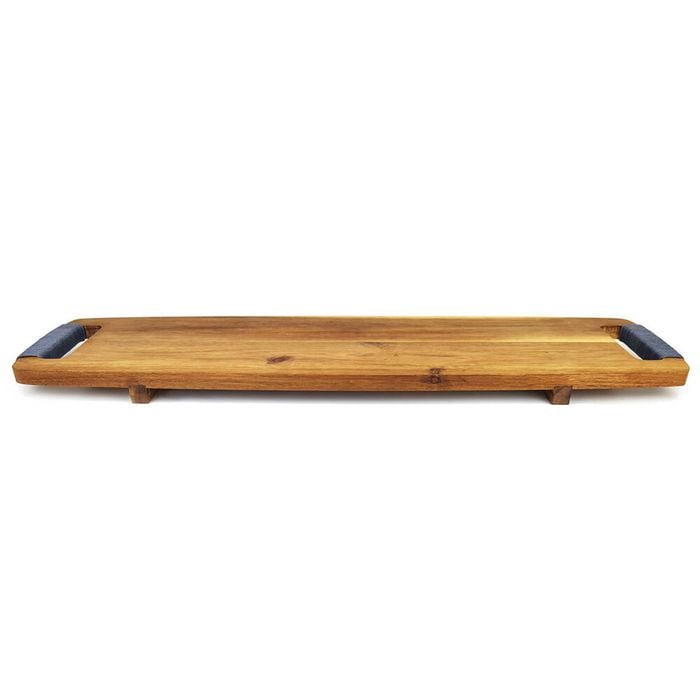 Cerve Acacia Serving Board w/ Handles Food Platter Kitchen Serveware 80x20cm
