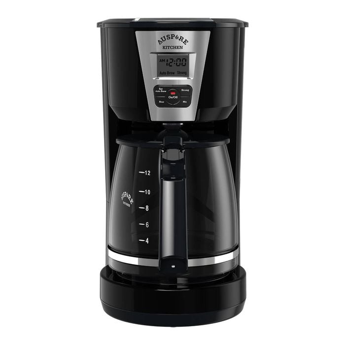 AUSPURE Coffee Maker 1.8L, Programmable Drip Coffee, 12 Cup, Auto Brew