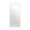 Elegant Collections White Hampton's Large Rectangle Mirror 80x180CM