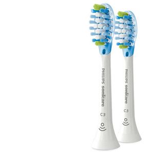 2PK Philips Sonicare Plaque C3 Replacement Brush Heads for Electric Toothbrush W