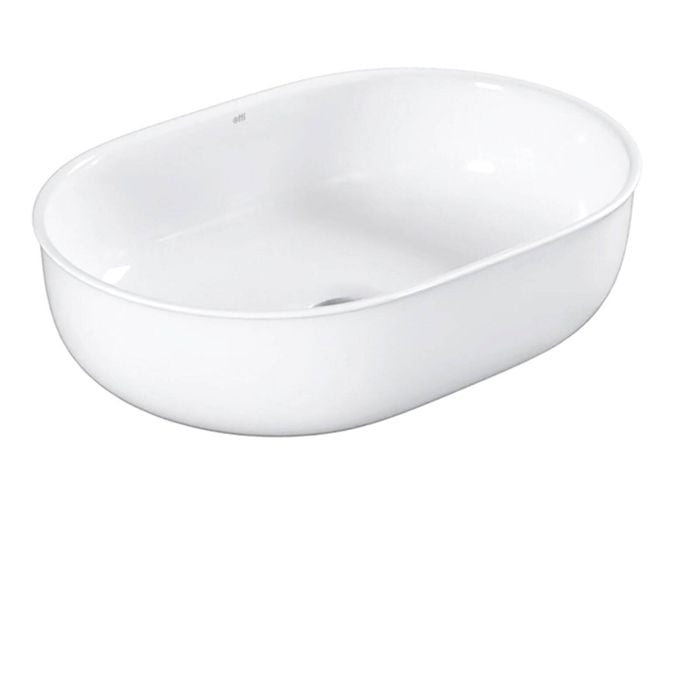 Attica 500 x 350mm Gloss White Hampshire Oval Basin