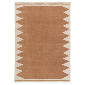 Loopsie-180cm X 120cm-astor Brown Printed Washable Rug