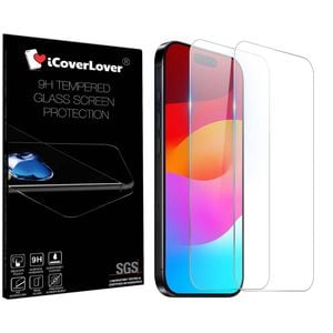 Icoverlover [2-pack] For Iphone 17 Pro Max Tempered Glass Screen Protectors