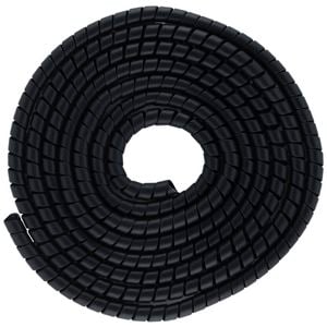 CLICK 5m 22mm Black Heavy Duty Spiral Wrap