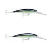 2x Rapala 12cm X Rap Magnum 15 Deep Diving Trolling Lures - Sailfish UV