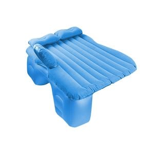 SOGA Blue Stripe Inflatable Car Mattress
