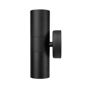Brilliant Lighting Black Coolum Exterior Up/Down Wall Light
