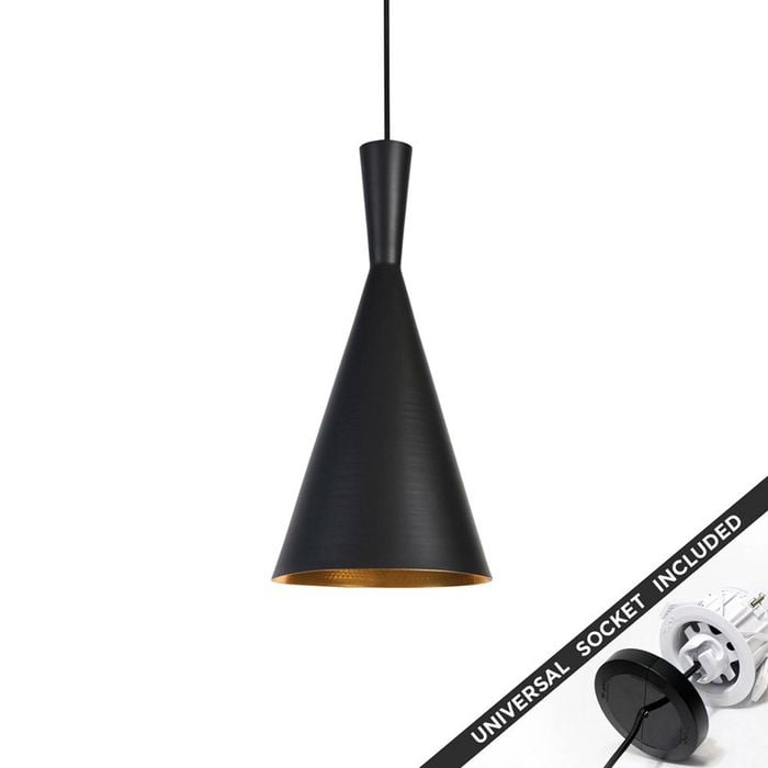 Snap Lighting Octavia Downlight to Pendant Light Conversion Kit Black