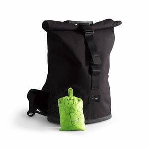 Decathlon - Waterproof Day/Night Visibility Bag Cover 560 - Neon Yellow - Unique