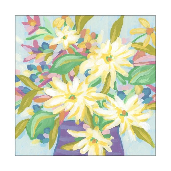 Artey | Sunny Day Bouquet II - Stretched Canvas - Stretched Canvas - 100 x 100cm