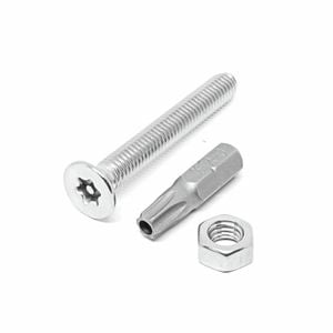 Pinnacle M6 x 65mm Stainless Steel Security Bolts - 4 Pack