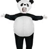 Inflatable Black And White Giant Panda Adults Animal Costume - One Size