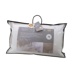Onkaparinga 50-50 Hungarian Goose Feather & Down Surround Pillow Standard Soft
