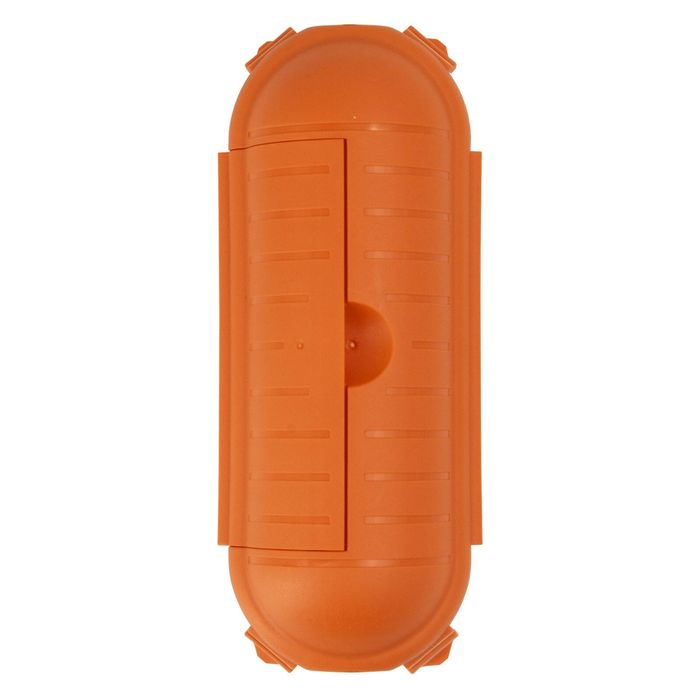 Arlec IP44 Safety Cord Box Halloween Orange
