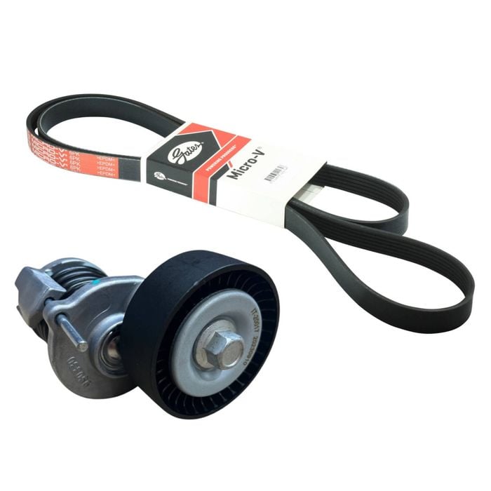 Drive Belt & Tensioner for Volkswagen Amarok Caravelle Transporter Multivan 2.0L
