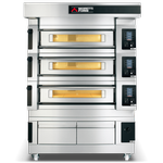 Moretti Forni serieS Triple Deck Bakery Oven on Prover - 18 x 60x40cm Tray