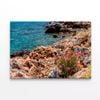 Nature Flowers with River  Print 100% Australian Made 150 x 100cm  (Stretched)