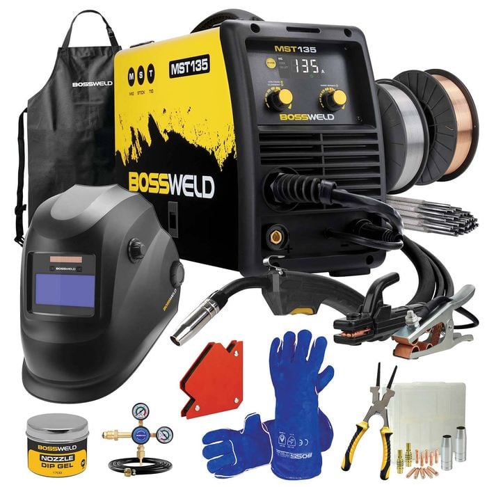 Bossweld MST135 Welder Starter Pack
