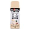 White Knight 310g Metallic Rose Gloss Squirts Spray Paint - Rose Gold