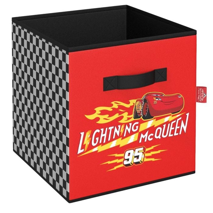 Disney 27 x 27 x 28cm Red & Black Lightning McQueen Compact Cube Insert
