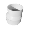 Holman 300 x 225mm DWV PVC Level Invert Taper