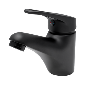 Estilo Serena 35mm Matte Black Cast Basin Mixer