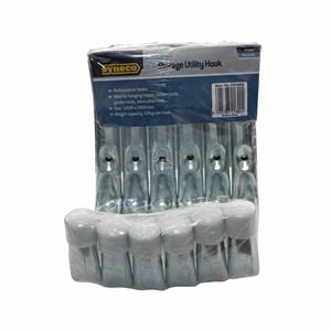 Syneco Zinc Plated Storage Utility Hook - 6 Pack