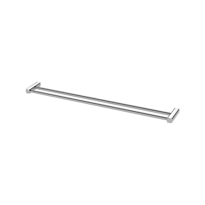 Phoenix 900mm Chrome Reva Double Towel Rail