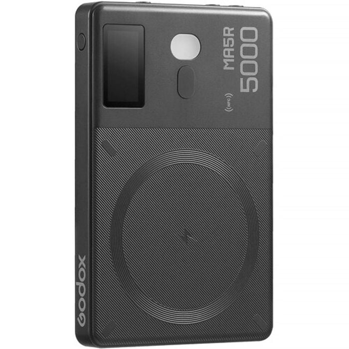Godox MA5R RGB LED Light and Power Bank for Mobile Phone - Black