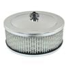 6-3/8" X 3" Air Cleaner Kit Chrome to Suit 2-5/8" Neck Carburetor suits 2 Barrel
