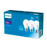 Philips A60 B22 LED 1450Lm Cool Daylight 13W Globe - 3 Pack