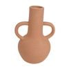 Maine & Crawford Paola 15.5cm Textured Ceramic Vase - Terracotta