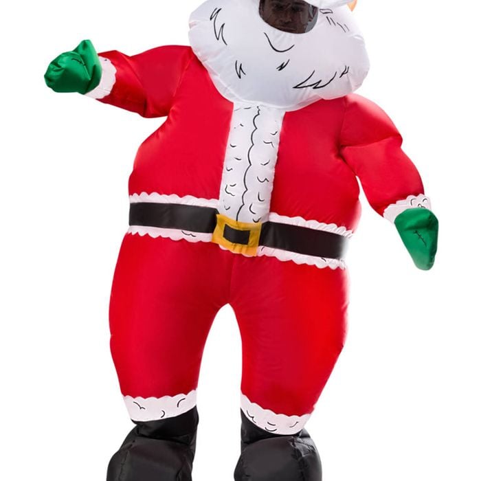 Inflatable Adults Santa Claus Christmas Costume - One Size