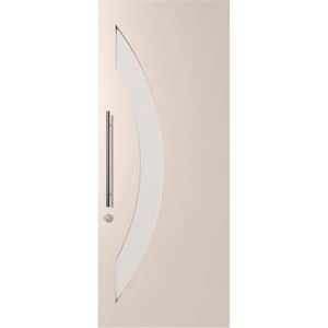 Corinthian 2040 x 820 x 40mm Entrance Door Primed Madison Translucent Glass PMAD111