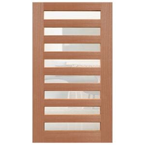 Hume 2040 x 1200 x 40mm Entrance Door SPM Savoy G2 Glass XS28