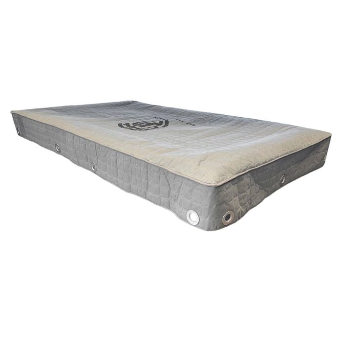 All Table Sports Deluxe Water-resistant 8ft Pool Table Storage/transport Cover, Extra Large Version, Light Grey
