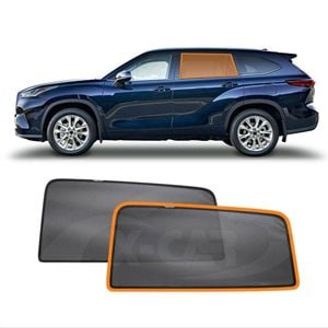 Rear Window Sun Shade for Toyota KLUGER 2021-Onwards  Car Sun Blind Mesh