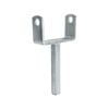 Sunrise Flat Roller Bracket Single Stem - 4" (100mm) - Rbfss4