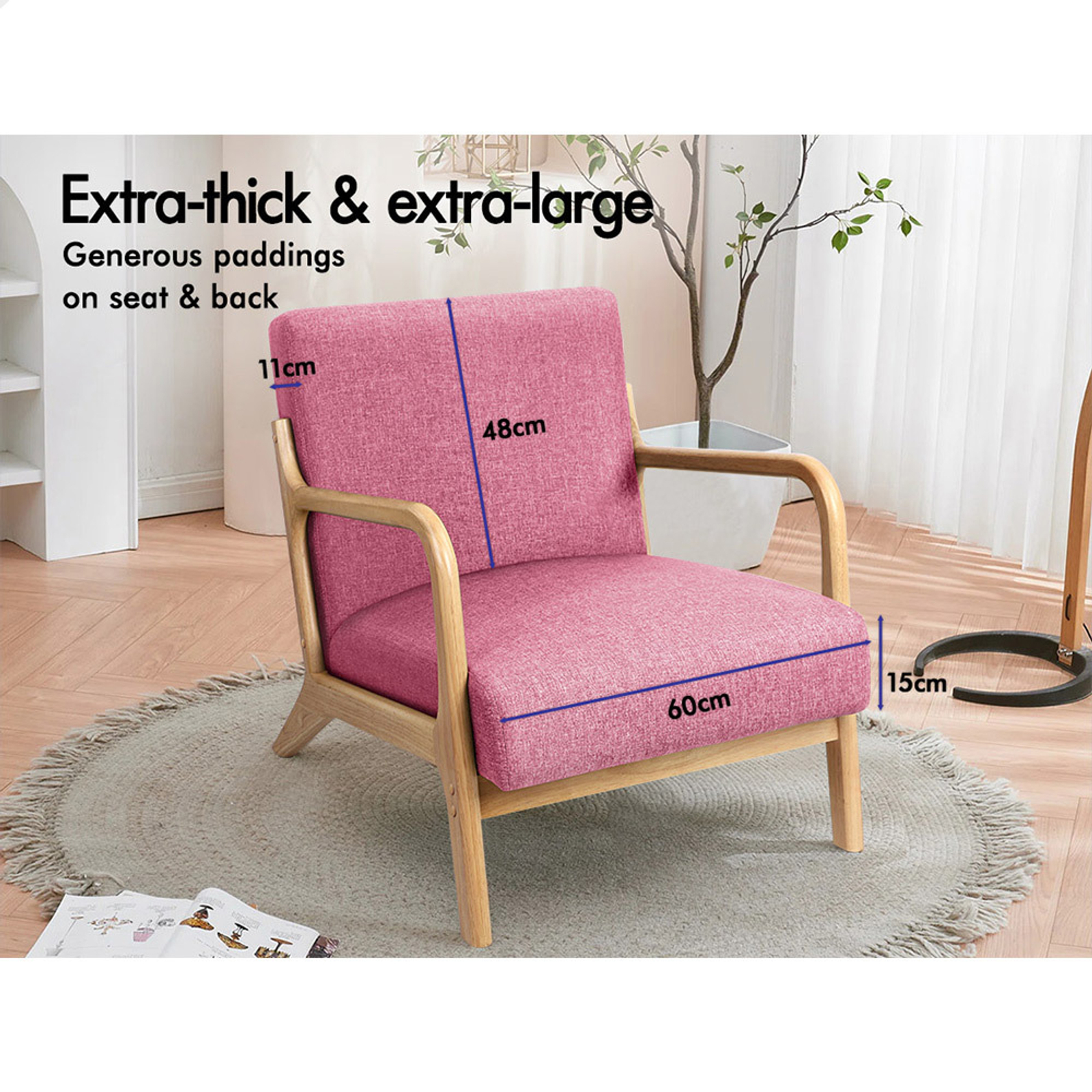 Bunnings pink chair sale