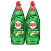 Fairy 750mL Platinum Plus Dish Liquid Original - 2 Pack