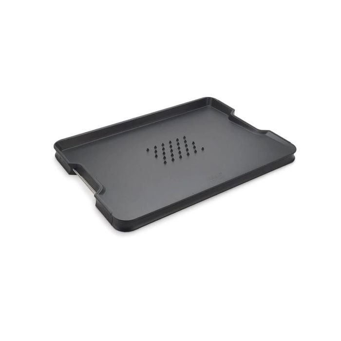 Joseph & Joseph Cut&Carve Plus 41cm Chopping Board Large - Black