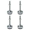 Richmond 30mm x M6 Steel Fixed Levelling Feet - 4 Pack