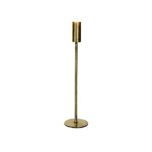 Ssh Collection Ava 50cm Tall Single Candle Stand - Brass