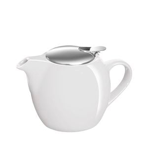Avanti Camelia Ceramic Teapot 500ml Pure White