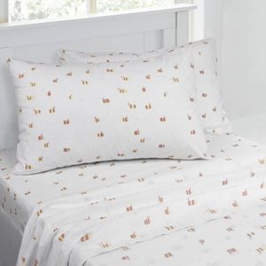 Jelly Bean Kids Bumble Printed Single Bed Sheet Set Multi