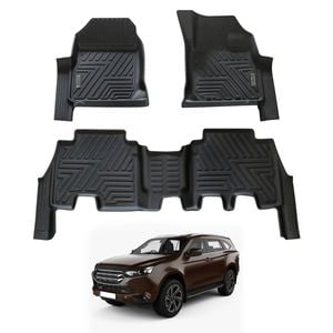 AUSGO Car Floor Mats for ISUZU MUX MU-X 2021-Onwards All-Weather Floor Liners