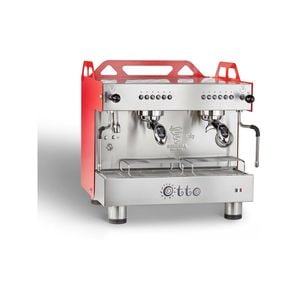 Bezzera Otto Red Compact 2 Group Espresso Machine  - Commercial Coffee Machines (bzottocde2ir1)
